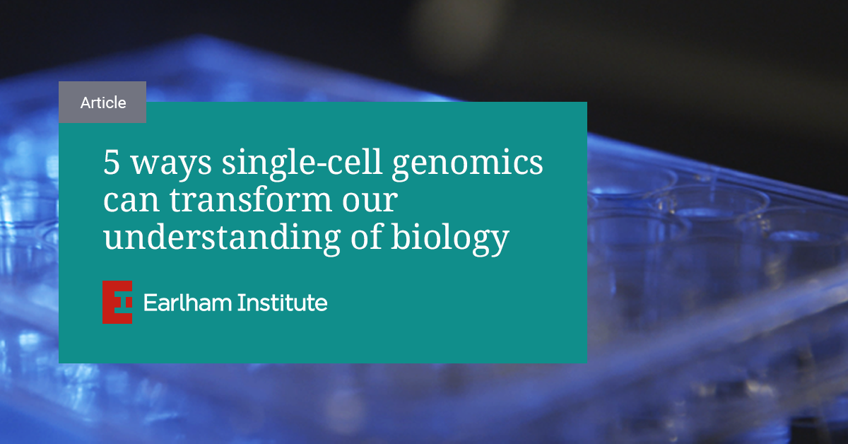 5 Ways Single-cell Genomics Can Transform Our Understanding Of Biology ...